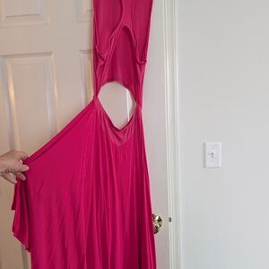 Free People Asymmetrical Pink Dress